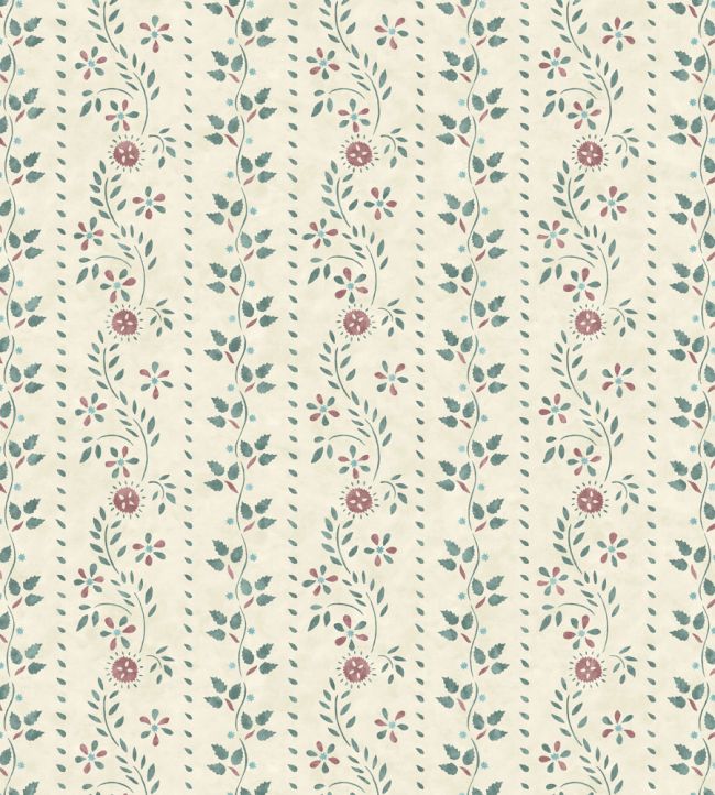Folklore Wallpaper by Lewis & Wood Teal Berry