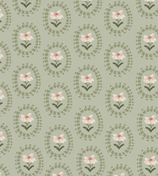 Folly Fabric by Parker & Jules Elderflower