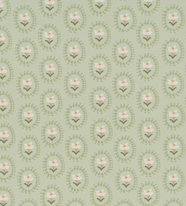 Folly Wallpaper by Parker & Jules Elderflower