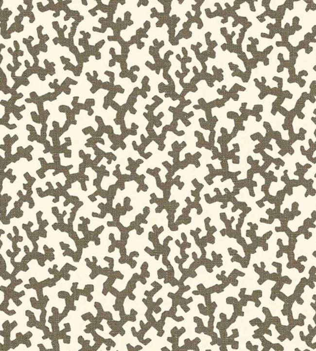 Folly Fabric by Schumacher Berber Brown