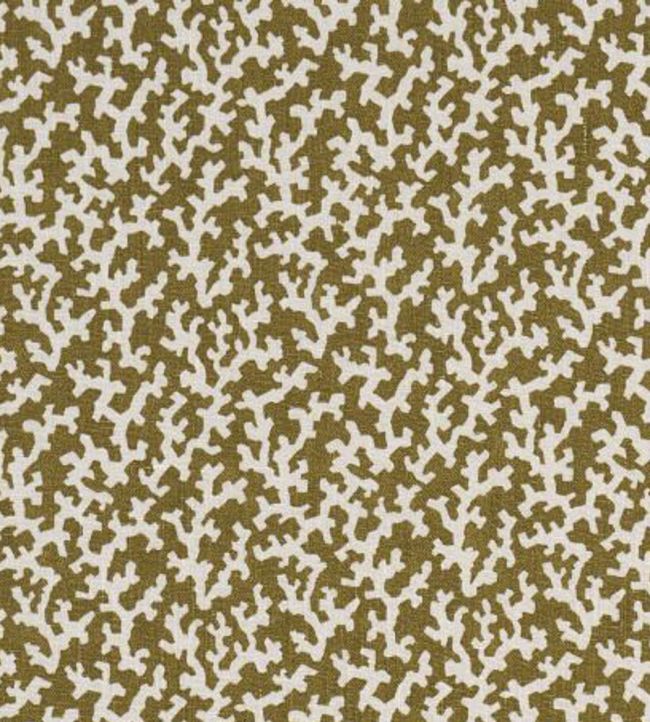 Folly Fabric by Schumacher Olive
