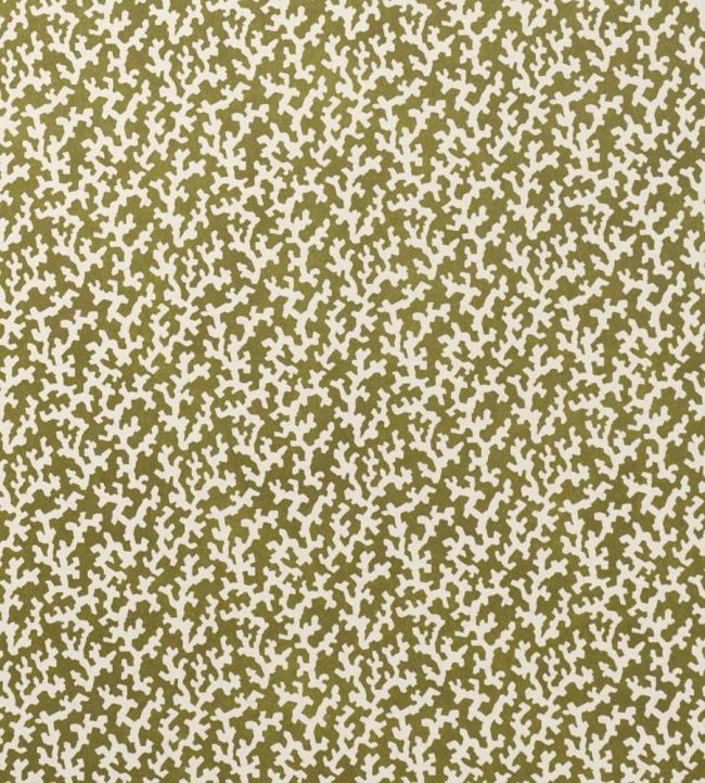 Folly Wallpaper by Schumacher Olive