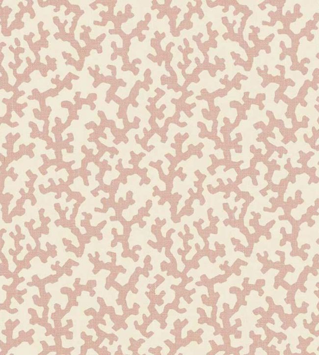 Folly Fabric by Schumacher Temple Pink