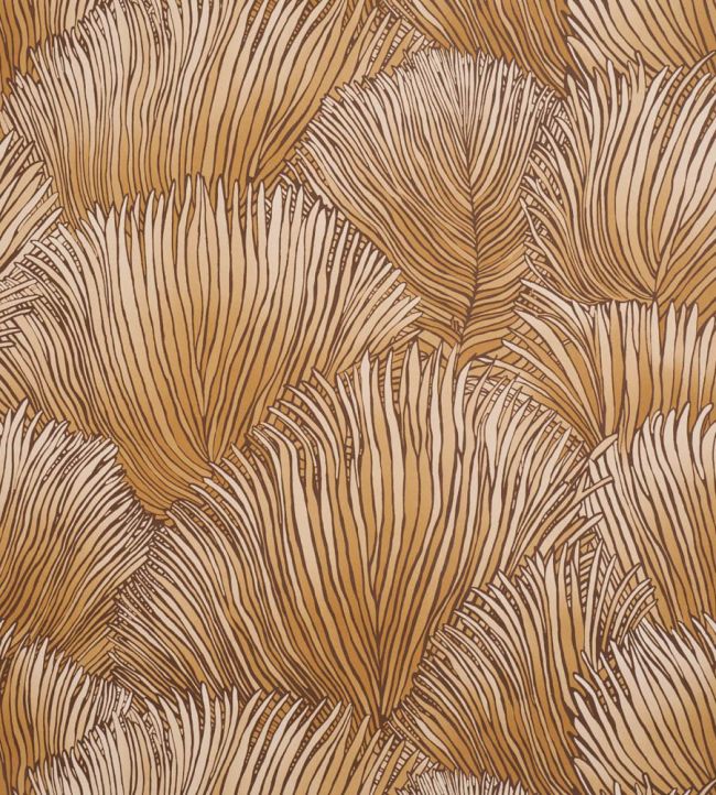 Fondale Wallpaper by Schumacher Gold