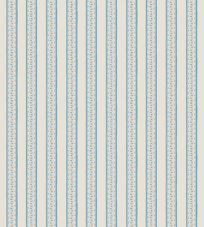 Fondant Stripe Fabric by Scion Denim