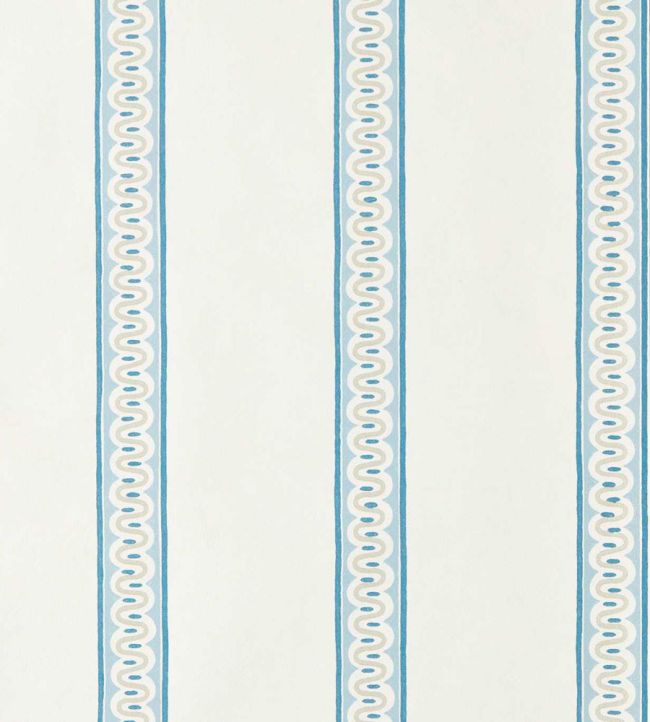 Fondant Stripe Wallpaper by Scion Denim