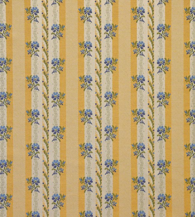 Fontainebleau Fabric by Casal Biscuit Celeste