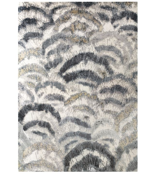 William Yeoward Fontanetta rug Silver WYR00086X Silver