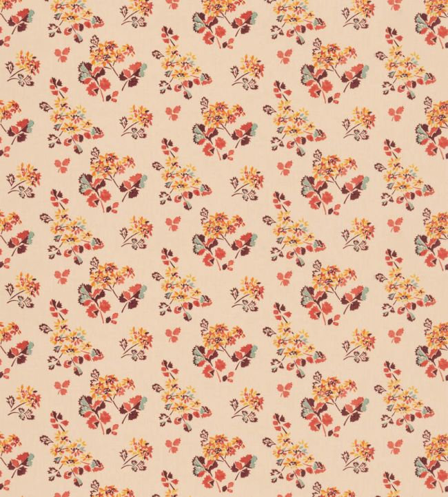 Forest Flower Fabric by GP & J Baker Earth