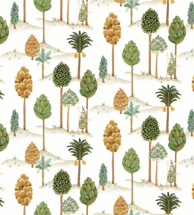 Foresta Fabric by Osborne & Little Olive/Gold