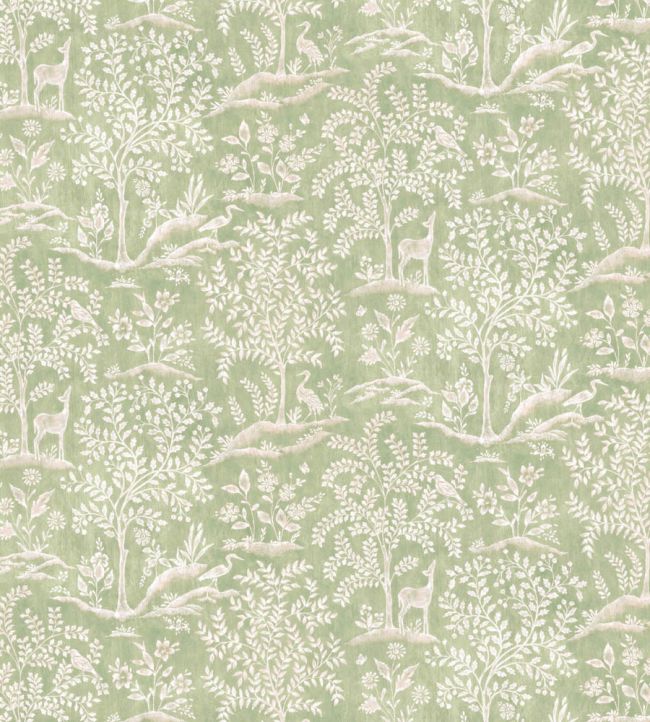 Foret Fabric by Nina Campbell Sage