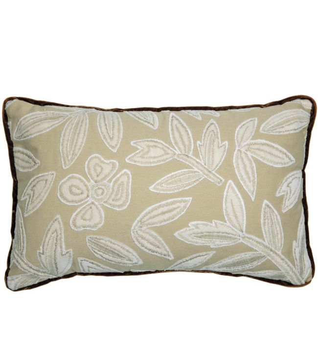 Forget Me Not Cushion 30 x 50cm by Maison Casamance Beige