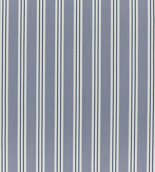 Foxdale Fabric by Clarke & Clarke Cornflower/Midnight