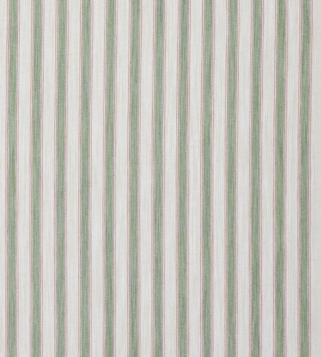 Frances Stripe Fabric by Colefax and Fowler Pink/Green