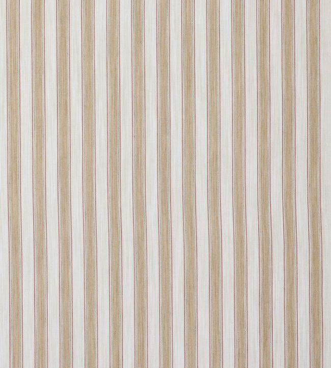 Frances Stripe Fabric by Colefax and Fowler Sand