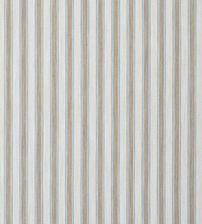 Frances Stripe Fabric by Colefax and Fowler Stone