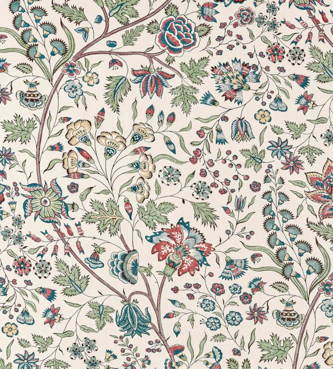Francois Fabric by Anna French Red and Blue