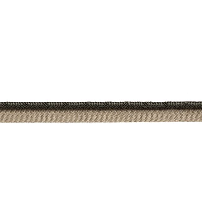 Francoise Cord with Tape Trimming by Samuel & sons Charcoal