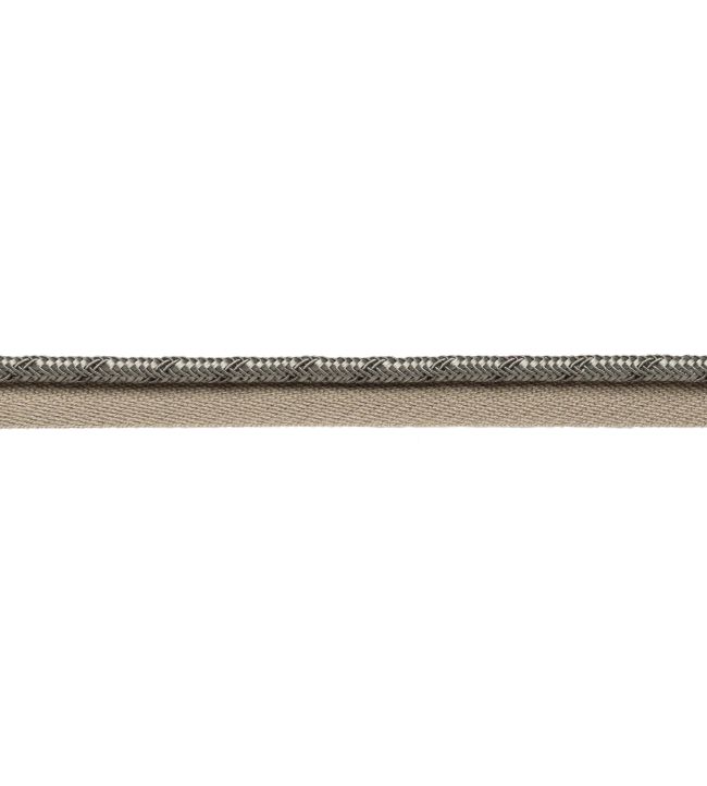 Francoise Cord with Tape Trimming by Samuel & sons Gravel