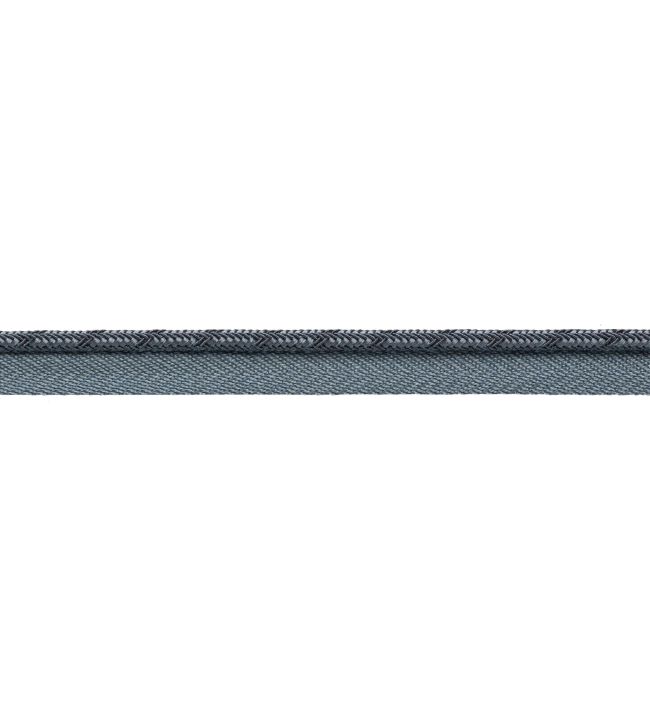 Francoise Cord with Tape Trimming by Samuel & sons Slate Blue