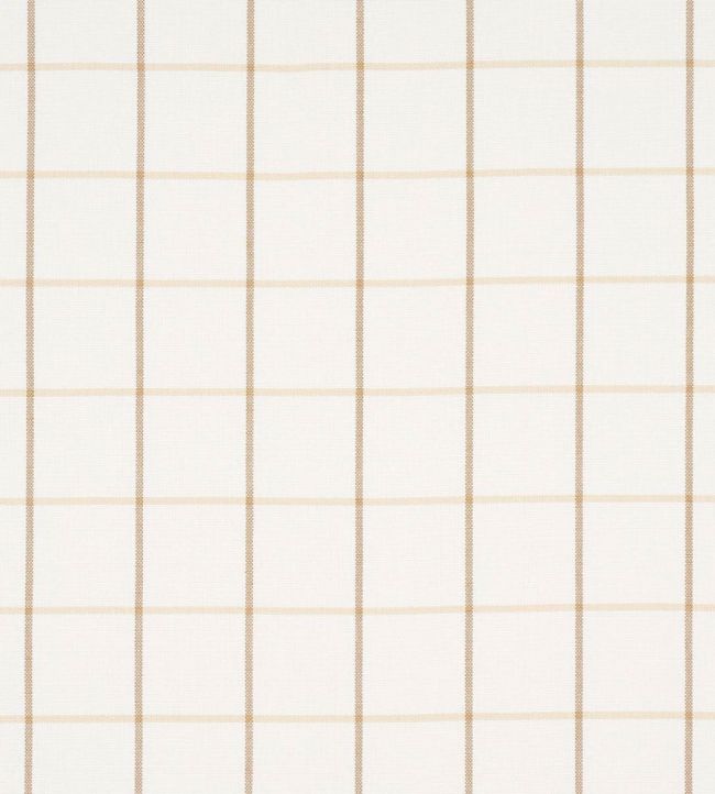 Frannie Windowpane Fabric by Schumacher Neutral