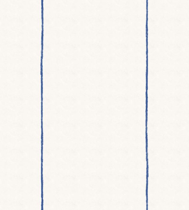 Freehand Wallpaper by Coordonne Indigo