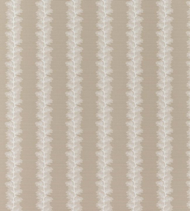 French Stripe Wallpaper by Anna French Beige