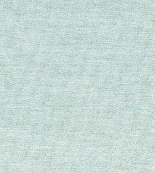 Fresco Herringbone Fabric by Ian Mankin Bluebell