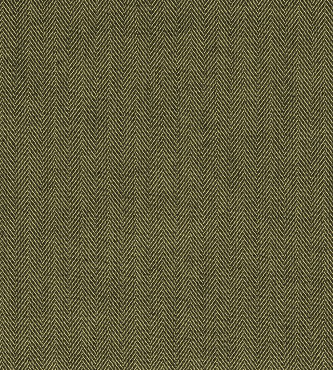 Fresco Herringbone Fabric by Ian Mankin Khaki
