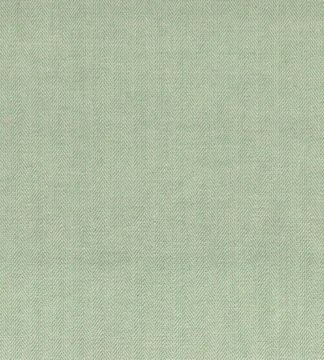 Fresco Herringbone Fabric by Ian Mankin Mint