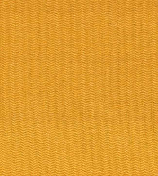 Fresco Herringbone Fabric by Ian Mankin Ochre