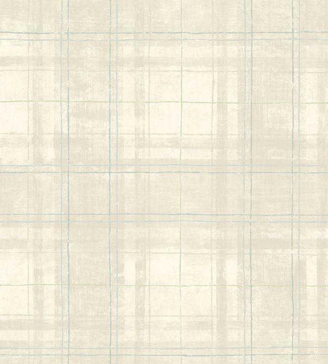 Fresco Plaid Wallpaper by Madeaux 01 Putty