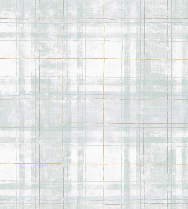 Fresco Plaid Wallpaper by Madeaux 02 Seacloud