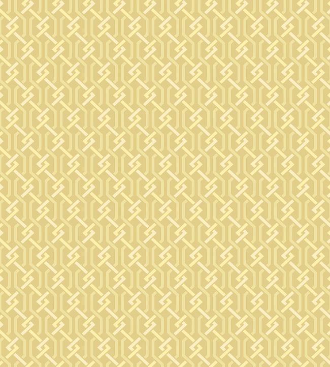 Fretwork Wallpaper by Cole & Son Marigold & Ochre