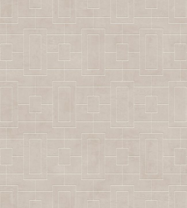 Fretwork Wallpaper by Coordonne Limestone