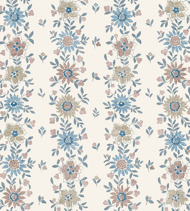Freya Fabric by Lewis & Wood Cornflower