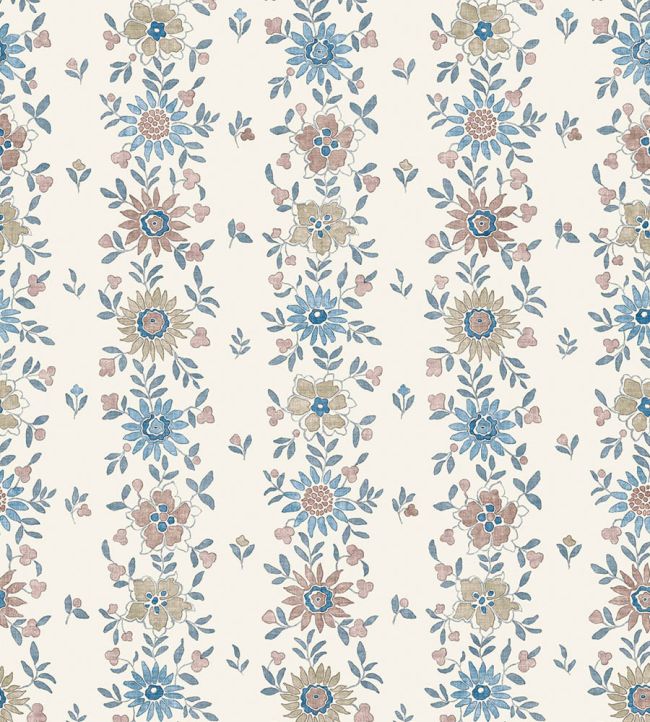 Freya Wallpaper by Lewis & Wood Cornflower