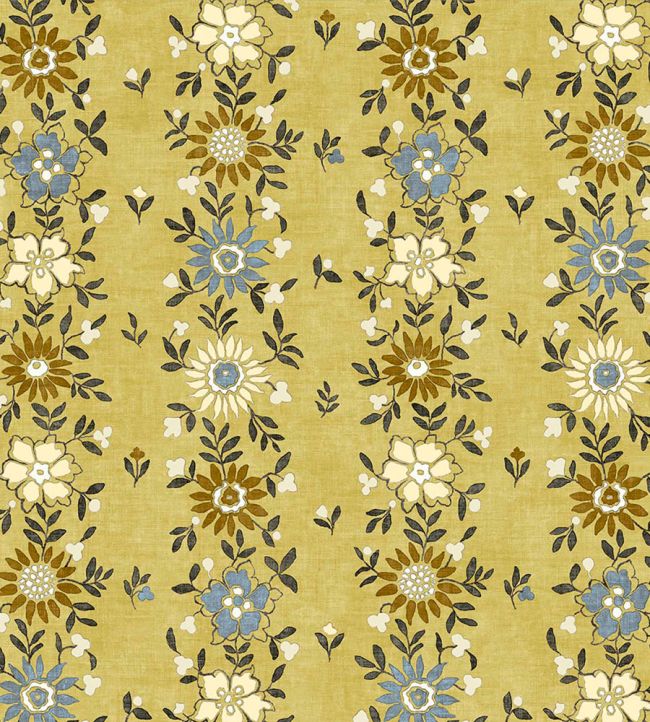 Freya Fabric by Lewis & Wood Forsythia
