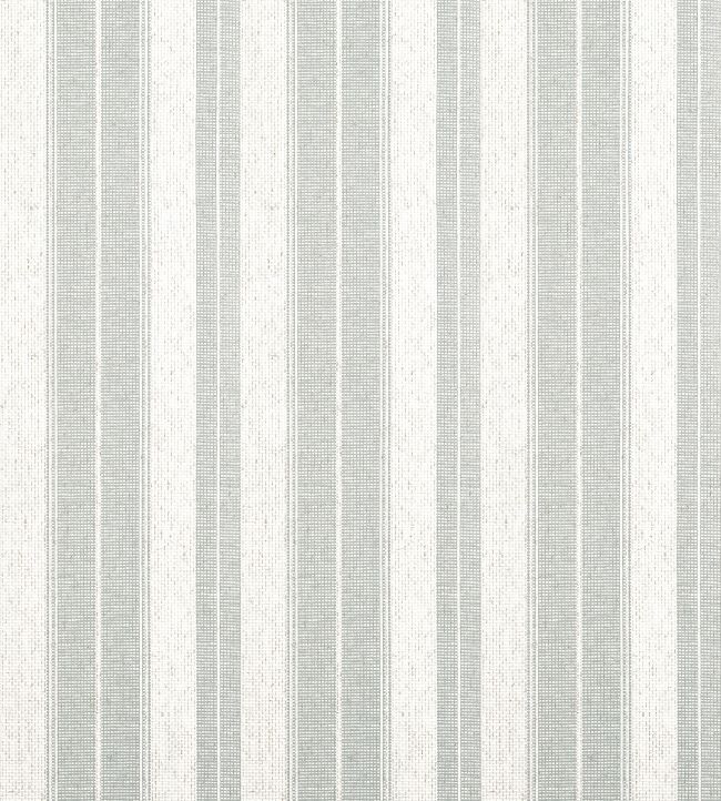 Frisco Stripe Wallpaper by Thibaut Light Grey