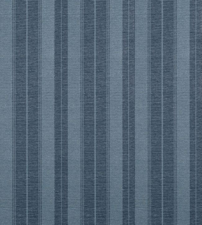 Frisco Stripe Wallpaper by Thibaut Navy