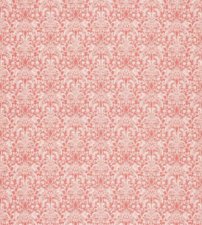 Fritillerie Cotton Fabric by GP & J Baker Coral