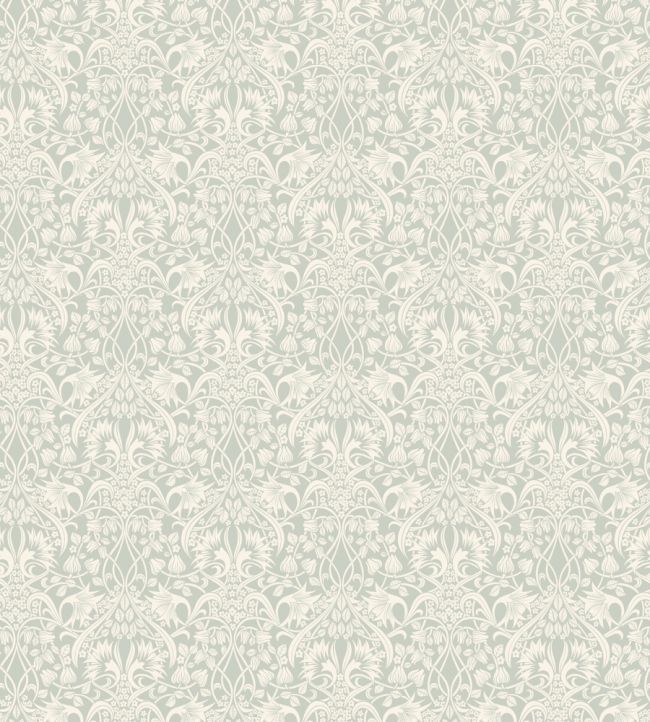 Fritillerie Wallpaper by GP & J Baker Aqua