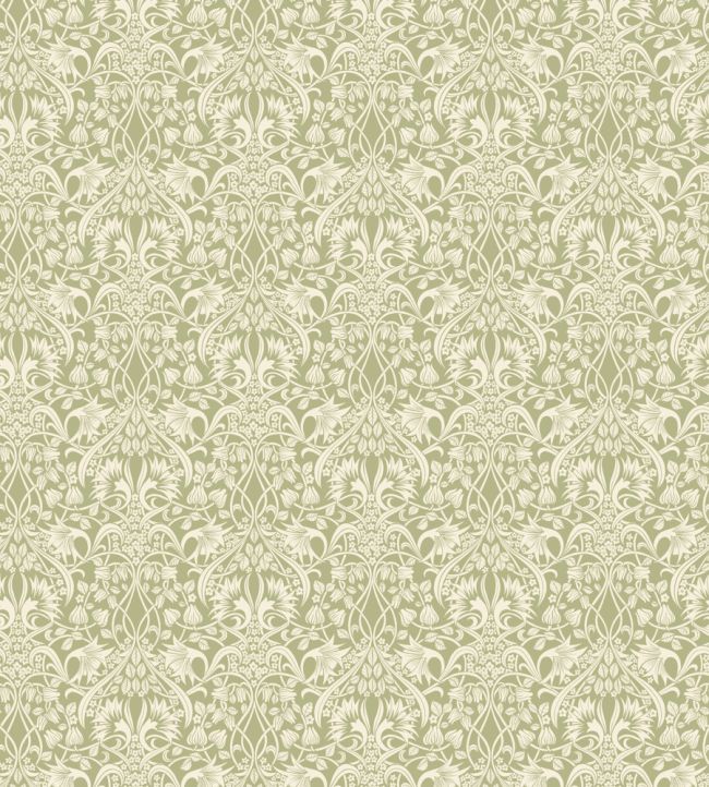 Fritillerie Wallpaper by GP & J Baker Green