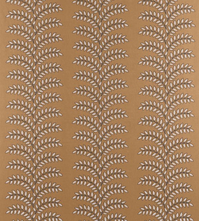 Frondescence Embroidery Fabric by Anna French Copper