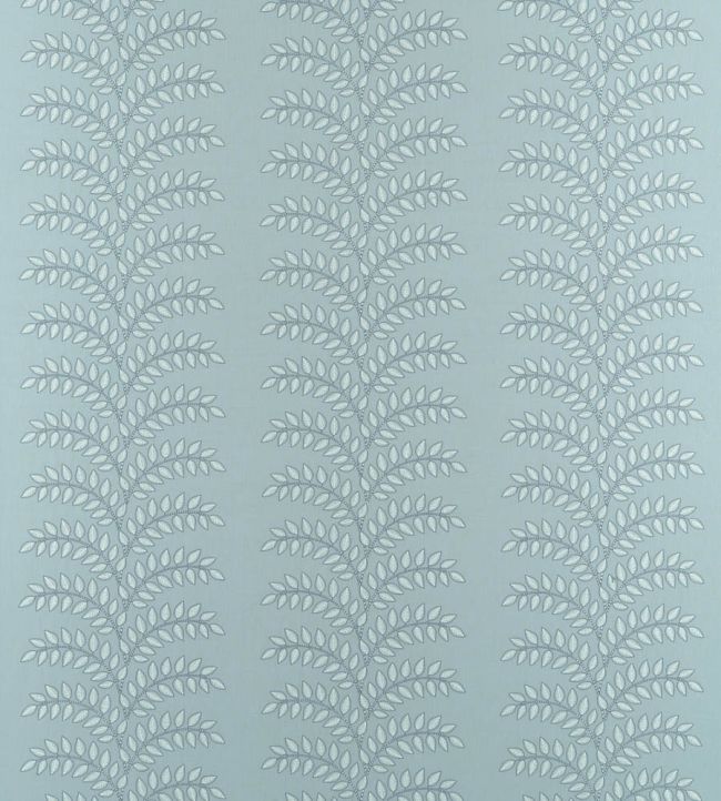 Frondescence Embroidery Fabric by Anna French Robins Egg