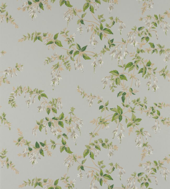 Fuchsia Wallpaper by Colefax and Fowler Old Blue