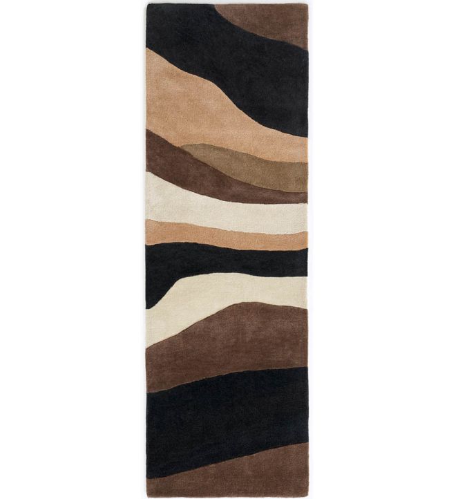 Elitis Fuji Runner rug Chocolat TA-142-76-06 Chocolat