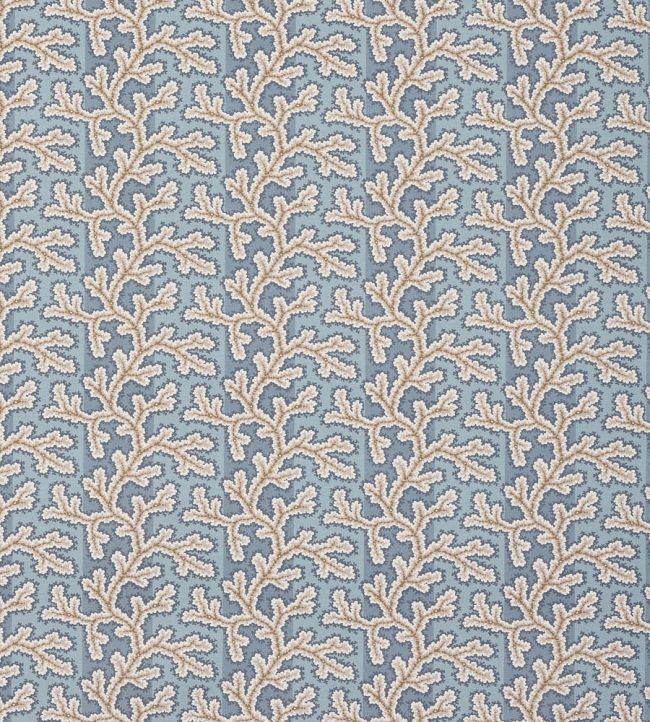 Fulwood Fabric by Colefax and Fowler Blue