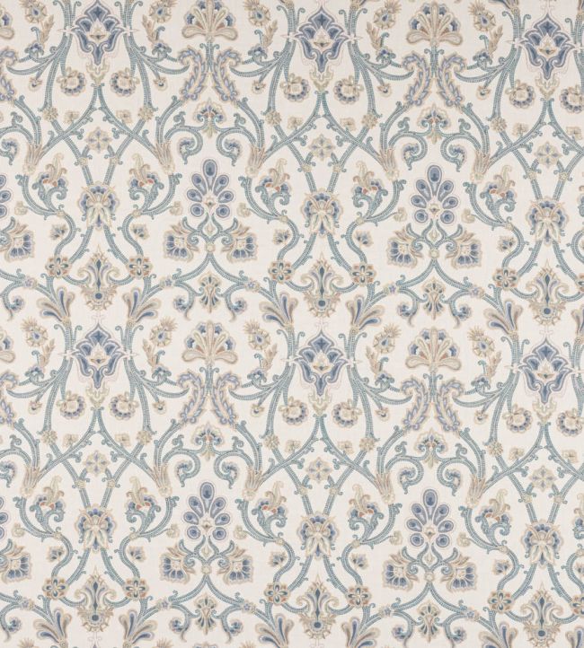 Furley Fabric by Colefax and Fowler Blue