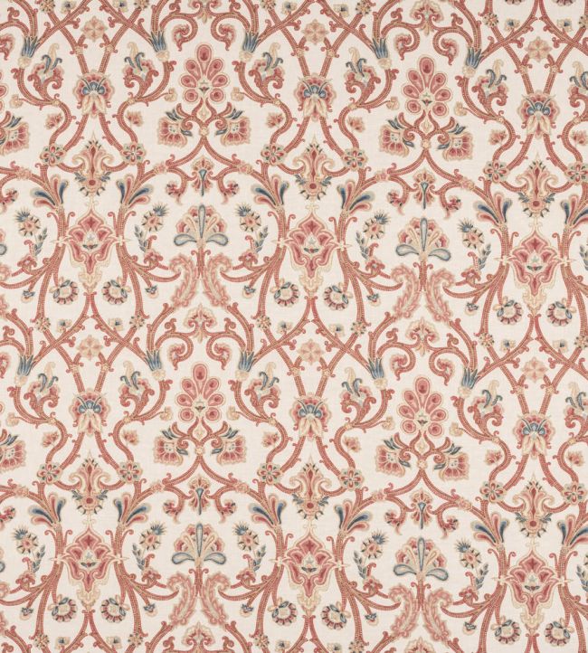 Furley Fabric by Colefax and Fowler Red